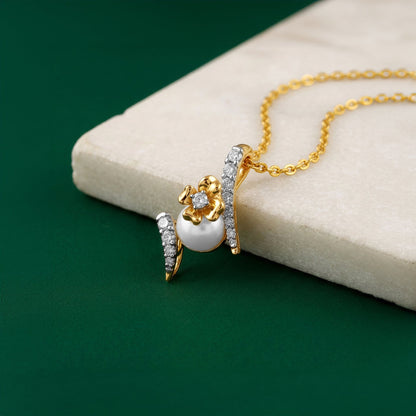 Gold Vida Shine Lab Grown Diamond Pendant