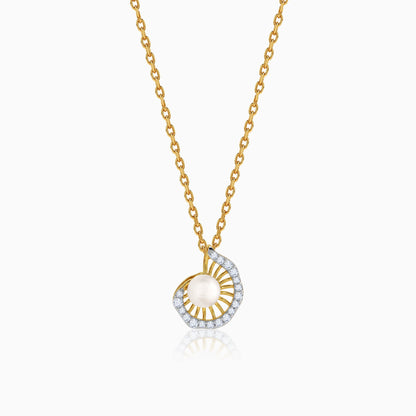 Anushka Sharma Gold Ocaso Lab Grown Diamond Pendant