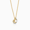 Gold Ocaso Lab Grown Diamond Pendant