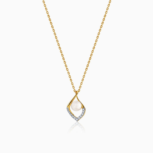 Gold Centre of Grace Lab Grown Diamond Pendant
