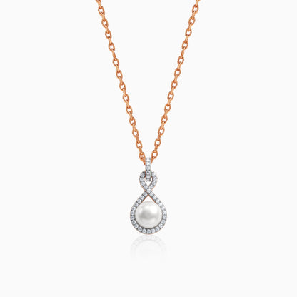 Rose Gold Marilyn Monroe Lab Grown Diamond Pendant