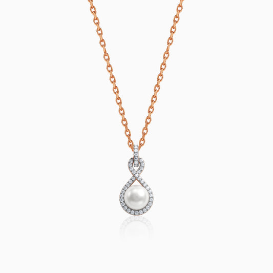Rose Gold Marilyn Monroe Lab Grown Diamond Pendant