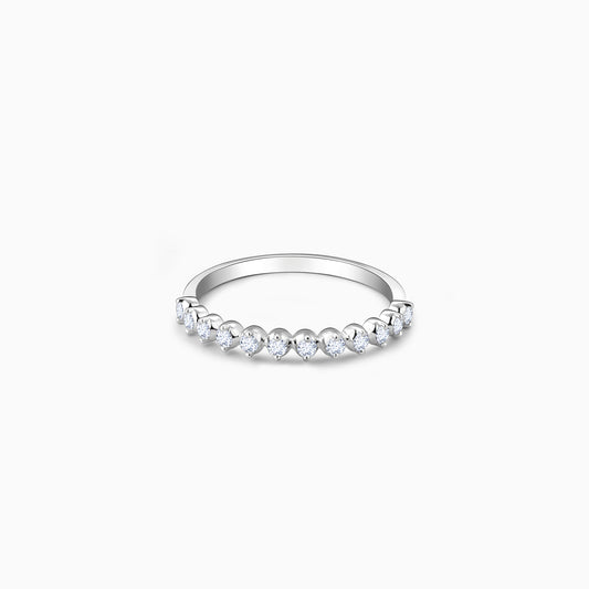 White Gold Radiant Reflections Diamond Ring
