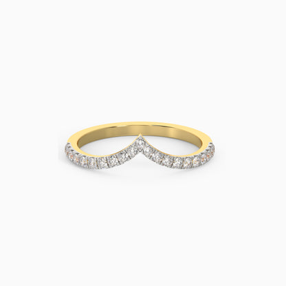 Gold Serene Valley Diamond Ring