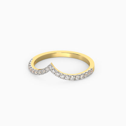 Gold Serene Valley Diamond Ring
