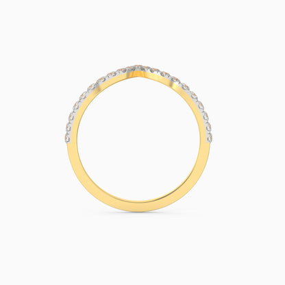 Gold Serene Valley Diamond Ring