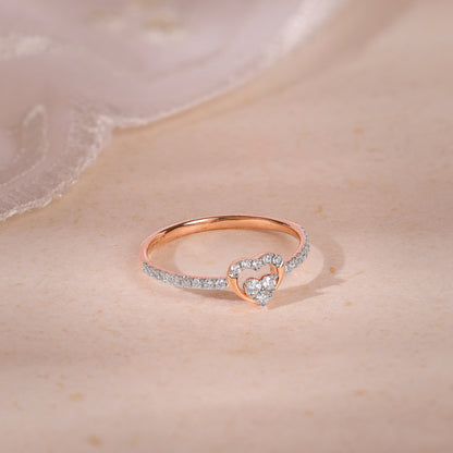 Rose Gold Beloved You Lab Grown Diamond Ring