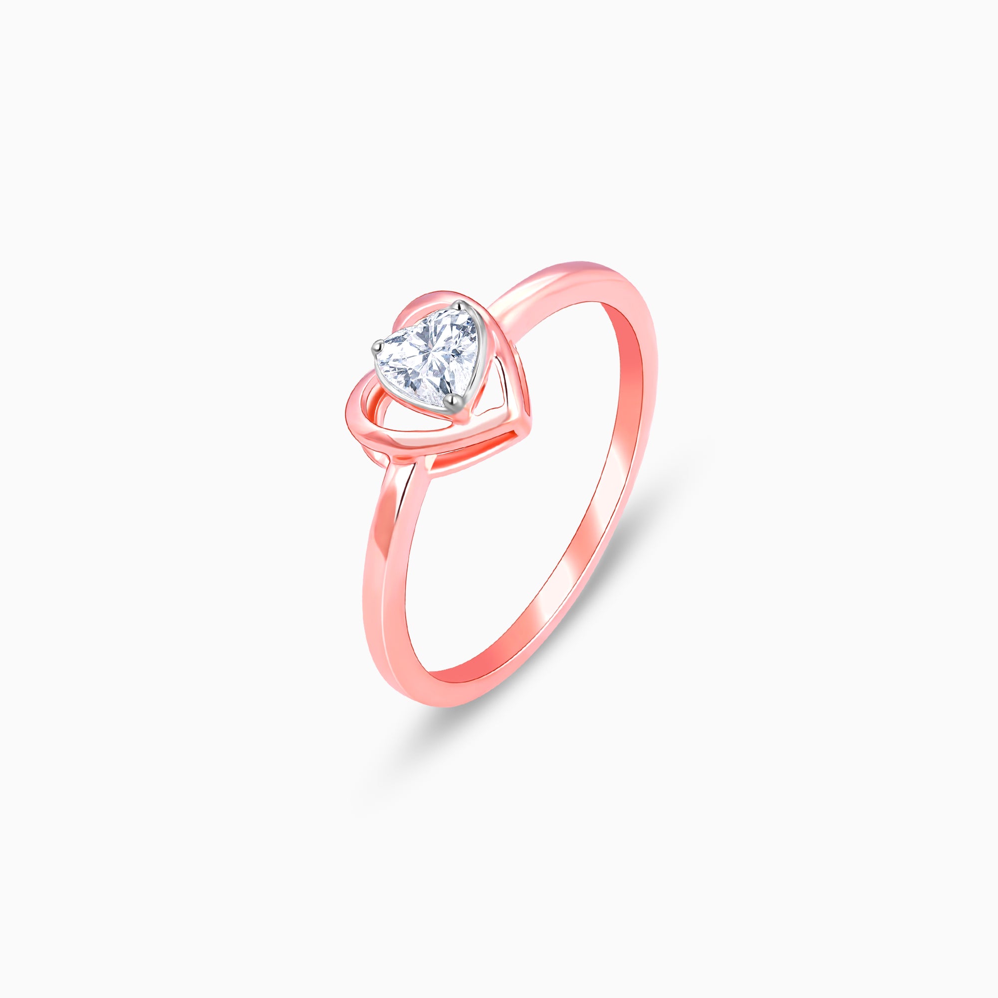 1-1/4 Carat T.G.W. African-Amethyst and Diamond-Accent 10kt Rose Gold  Infinity Heart Ring - Walmart.com