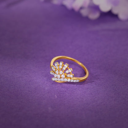 Gold Dawnlight Lab Grown Diamond Ring