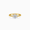 Gold Radiapetal Lab Grown Diamond Ring