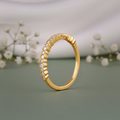 Gold Classic Whisper Lab Grown Diamond Ring