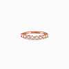 Rose Gold Timeless Loop Lab Grown Diamond Ring