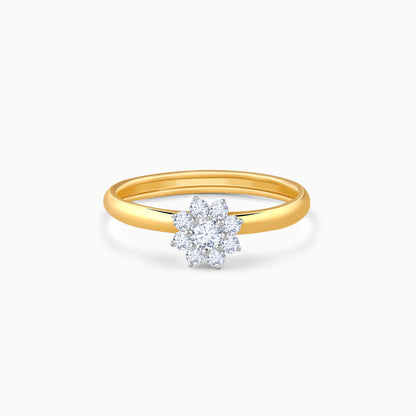 Gold Blooming Grace Lab Grown Diamond Ring