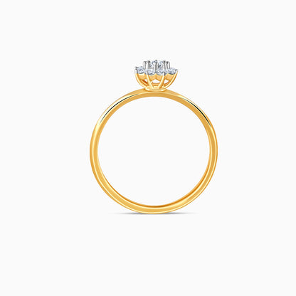 Gold Blooming Grace Lab Grown Diamond Ring