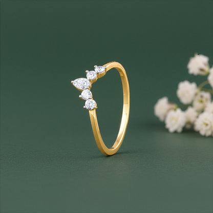 Gold Regalia Lab Grown Diamond Ring