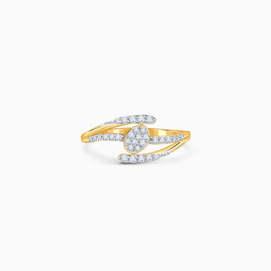 Gold Celestial Lab Grown Diamond Ring
