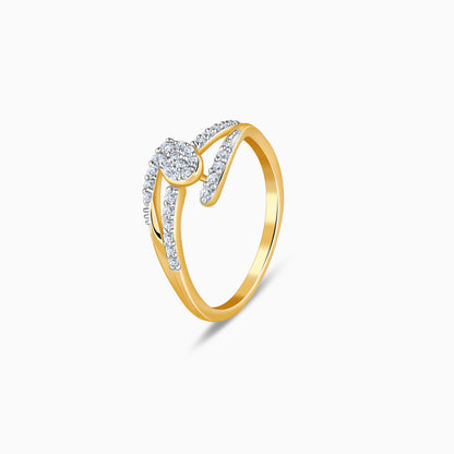 Gold Celestial Lab Grown Diamond Ring