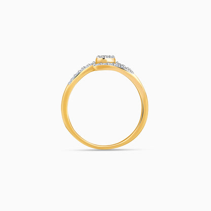 Gold Celestial Lab Grown Diamond Ring