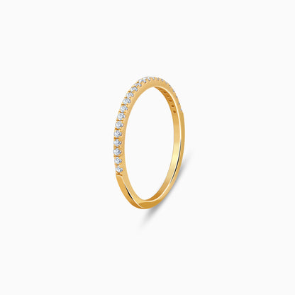 Gold Glowy Spark Lab Grown Diamond Ring