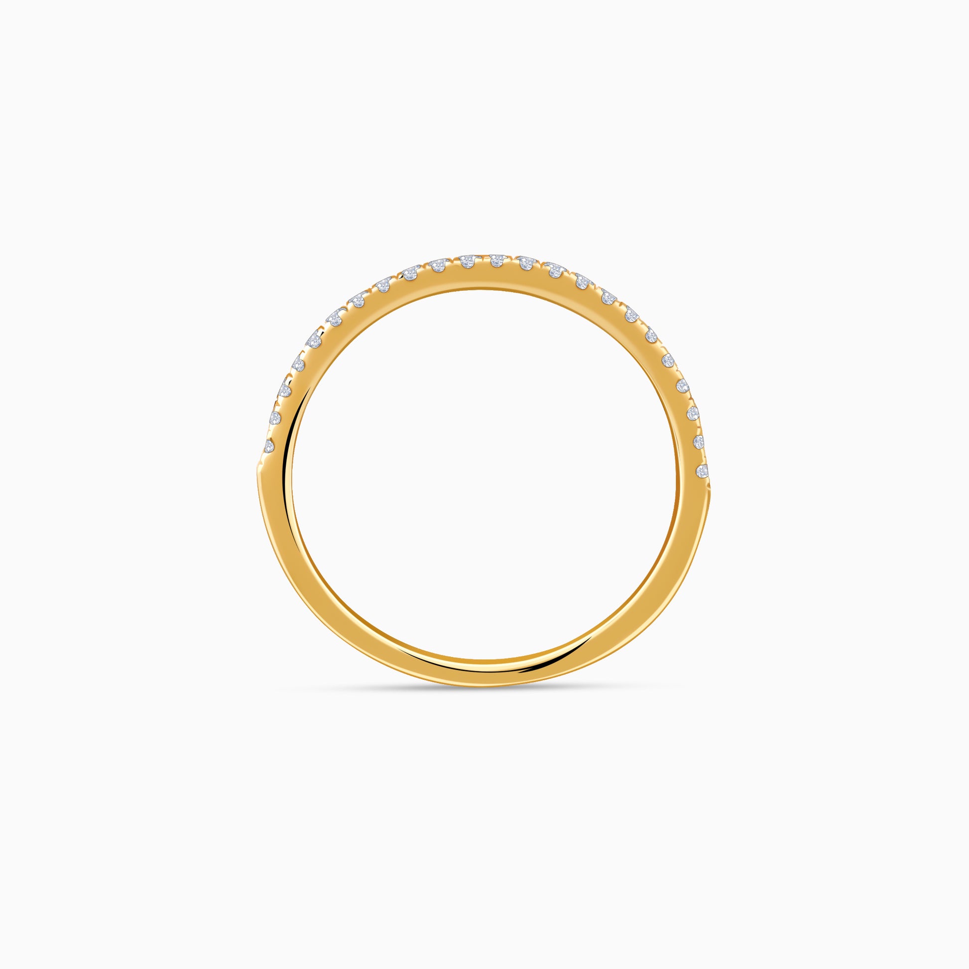 Gold Glowy Spark Lab Grown Diamond Ring