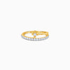 Gold Prong Lab Grown Diamond Ring