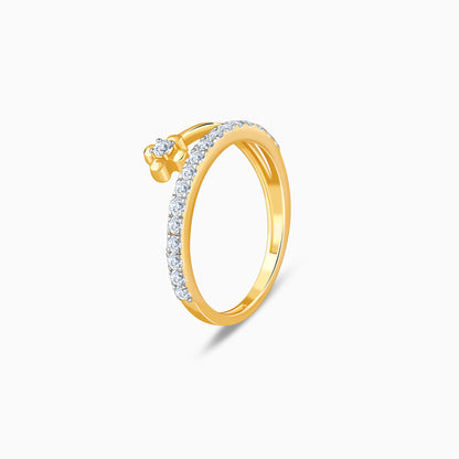 Gold Prong Lab Grown Diamond Ring
