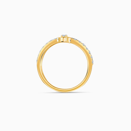 Gold Prong Lab Grown Diamond Ring