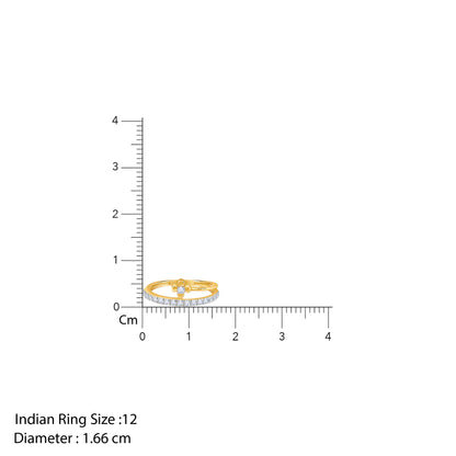 Gold Prong Lab Grown Diamond Ring