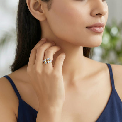 Gold Reverie Lab Grown Diamond Ring (Size 12)