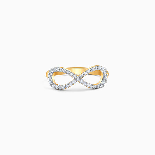 Gold Infinite Glow Lab Grown Diamond Ring