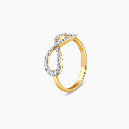 Gold Infinite Glow Lab Grown Diamond Ring