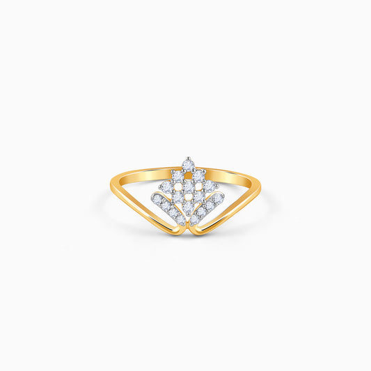 Gold Radiant Reign Lab Grown Diamond Ring