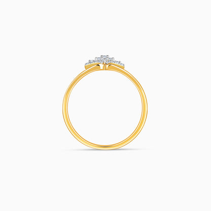 Gold Radiant Reign Lab Grown Diamond Ring
