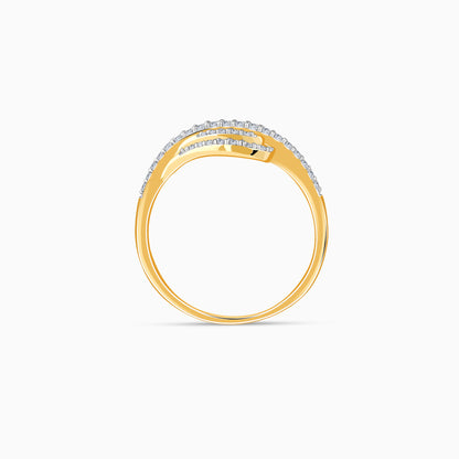 Gold Sassy Lab Grown Diamond Ring