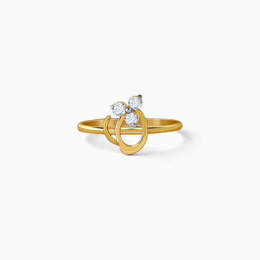 Gold Trilea Lab Grown Diamond Ring