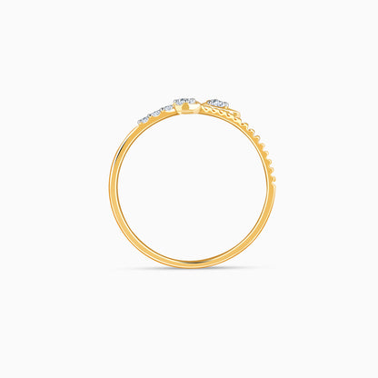 Gold Prism Aura Lab Grown Diamond Ring