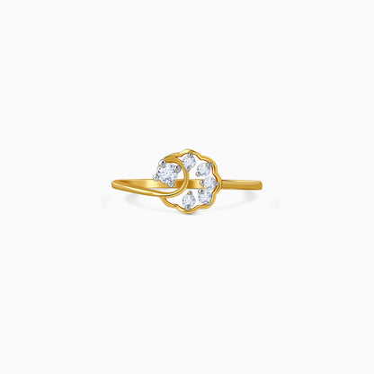 Gold Starry Glow Lab Grown Diamond Ring