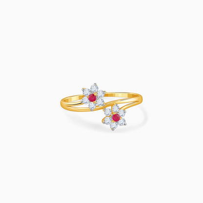 Gold Everbloom Lab Grown Diamond Ring