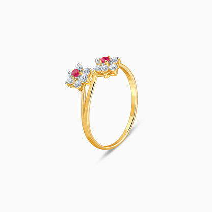 Gold Everbloom Lab Grown Diamond Ring