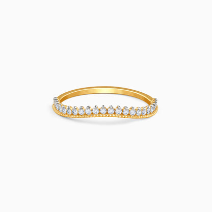 Gold Celeste Bezel Lab Grown Diamond Ring