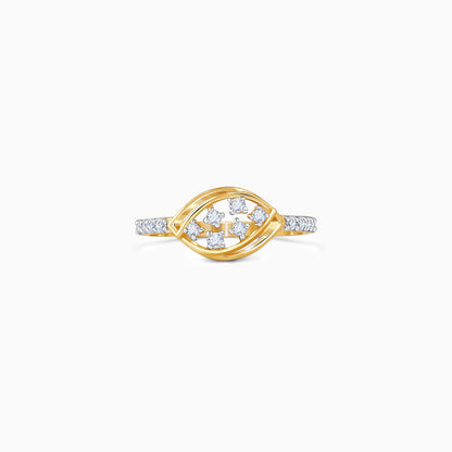 Gold Visionary Spark Lab Grown Diamond Ring