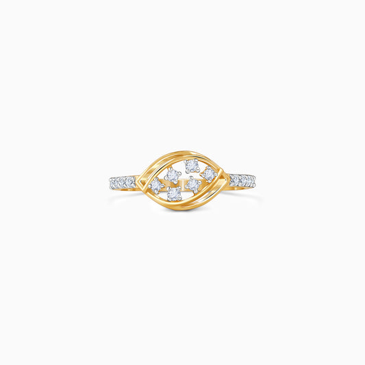 Gold Visionary Spark Lab Grown Diamond Ring