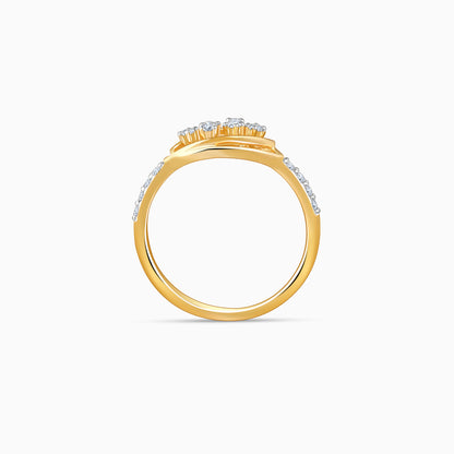 Gold Visionary Spark Lab Grown Diamond Ring