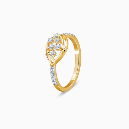 Gold Visionary Spark Lab Grown Diamond Ring