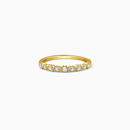 Gold Aurine Lab Grown Diamond Ring