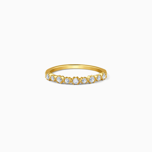 Gold Aurine Lab Grown Diamond Ring