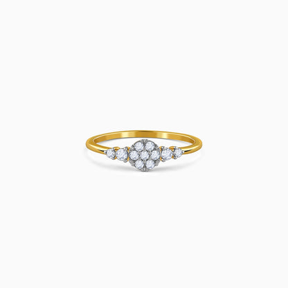 Gold Blossera Lab Grown Diamond Ring