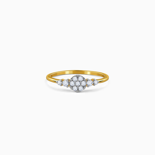 Gold Blossera Lab Grown Diamond Ring