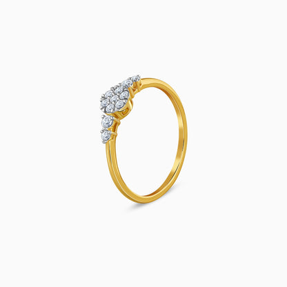 Gold Blossera Lab Grown Diamond Ring