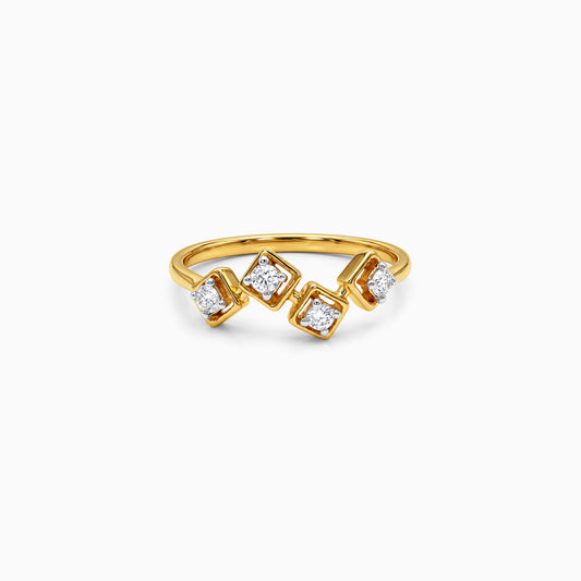 Gold Mosaic Reverie Lab Grown Diamond Ring (Size 12)